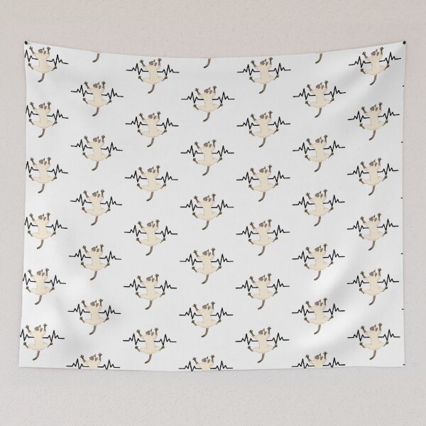 Item preview, Siamese Cat Heartbeat designed and sold by TheAnimalZ00.