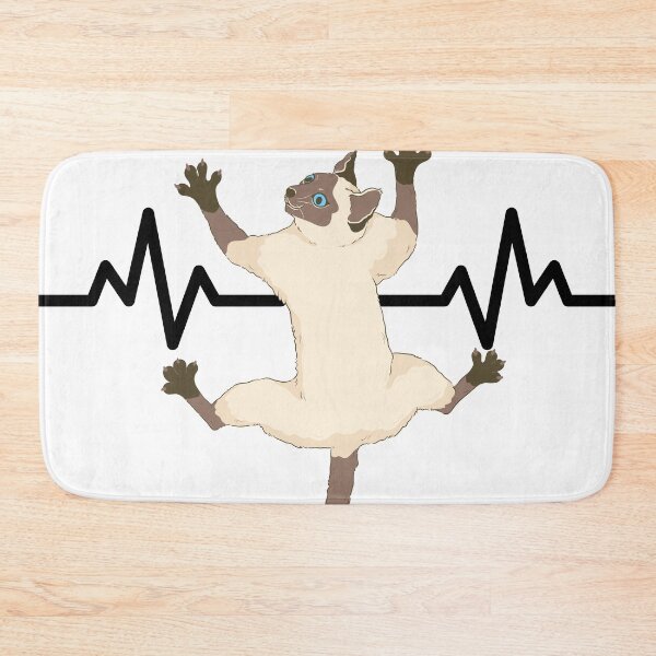 Item preview, Siamese Cat Heartbeat designed and sold by TheAnimalZ00.