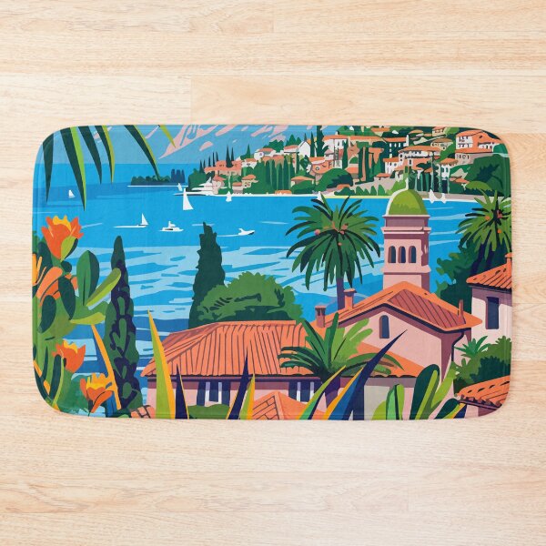 Item preview, Minimalist Lake Garda Italy Aesthetic designed and sold by LVTFCOarts.