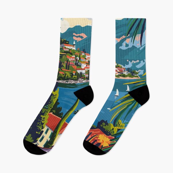 Item preview, Minimalist Lake Garda Nature Italy designed and sold by LVTFCOarts.