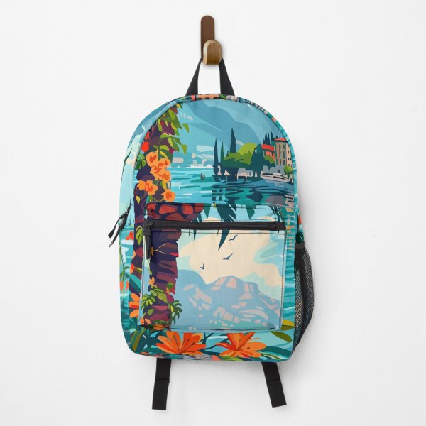 Item preview, Minimalist Lake Garda Lombardy Italy Art designed and sold by LVTFCOarts.