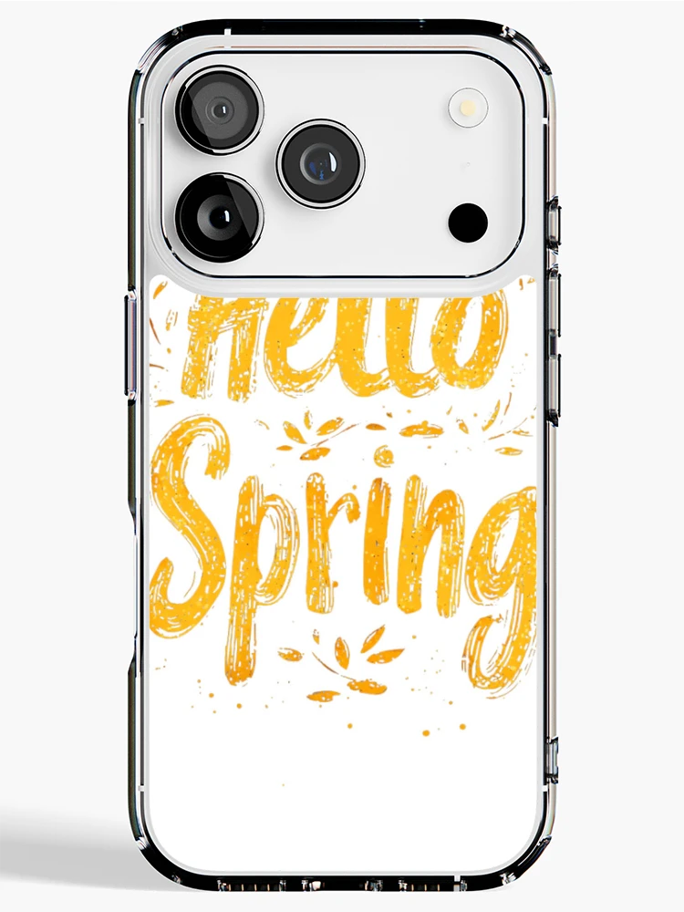 Thumbnail 1 of 5, iPhone Case, Hello Spring designed and sold by KCLPrints.