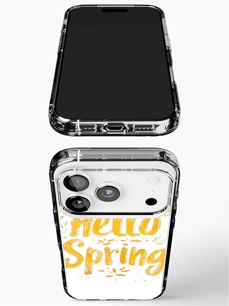 Thumbnail 3 of 5, iPhone Case, Hello Spring designed and sold by KCLPrints.