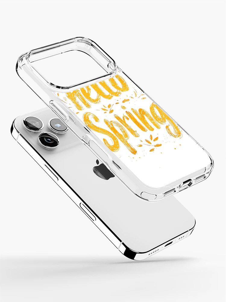 Thumbnail 2 of 5, iPhone Case, Hello Spring designed and sold by KCLPrints.