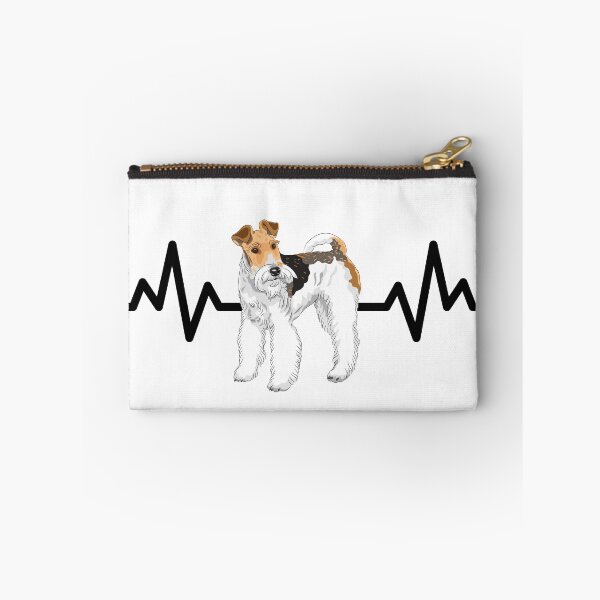 Item preview, Wire Fox Terrier Heartbeat designed and sold by TheAnimalZ00.