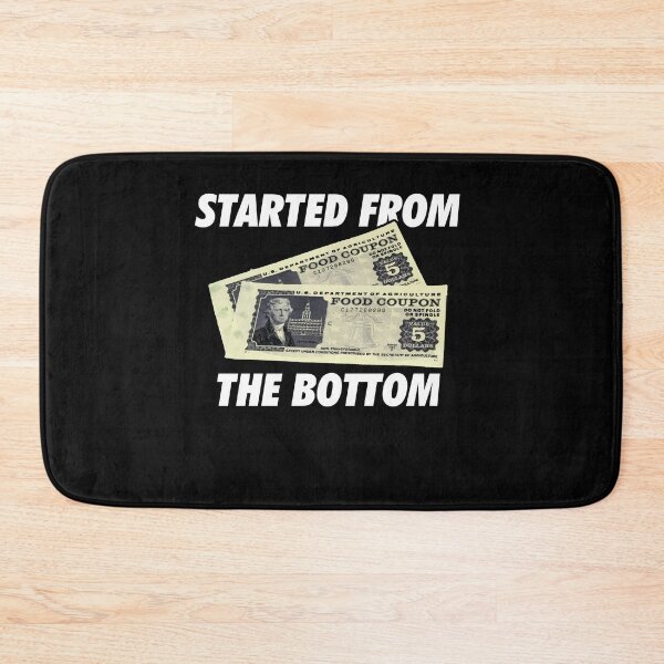 Item preview, Started At Bottom Funny Coupon Food Stamp 80s 90s designed and sold by Dressed For  Duty.