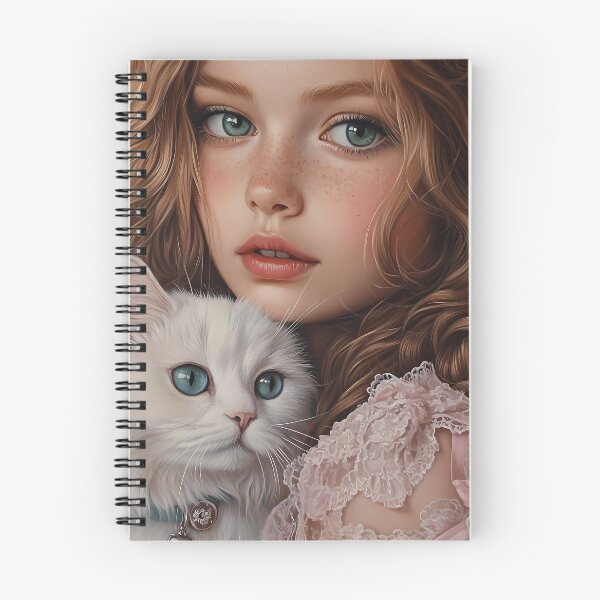 Item preview, Rococo Girl and Cat: Timeless Elegance designed and sold by DeenaDee.