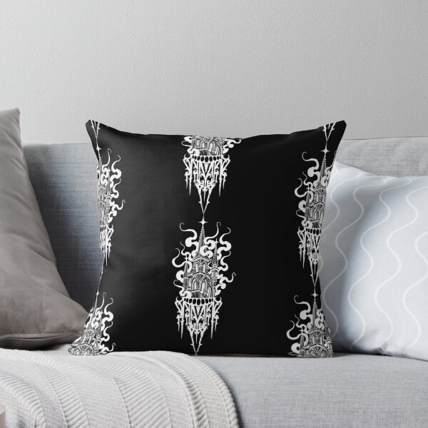 Item preview, Dark neotribal gothic castle white color designed and sold by 7Delamancha.