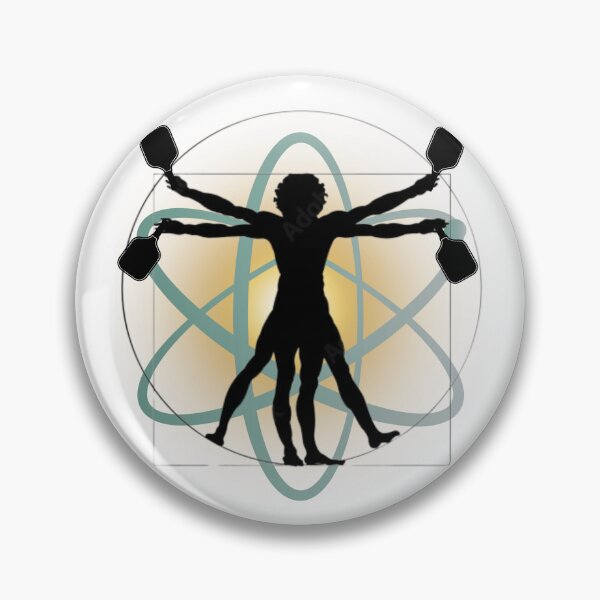 Item preview, Vitruvian Pickle Ball  designed and sold by Reboot-Now.