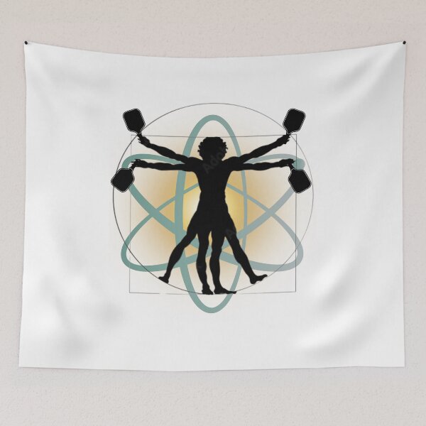 Item preview, Vitruvian Pickle Ball  designed and sold by Reboot-Now.