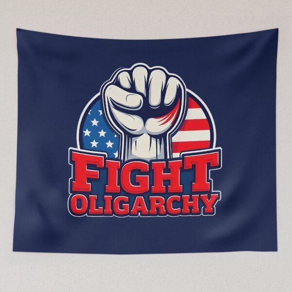 Item preview, Fight Oligarchy designed and sold by Brendan Arthur Ring.