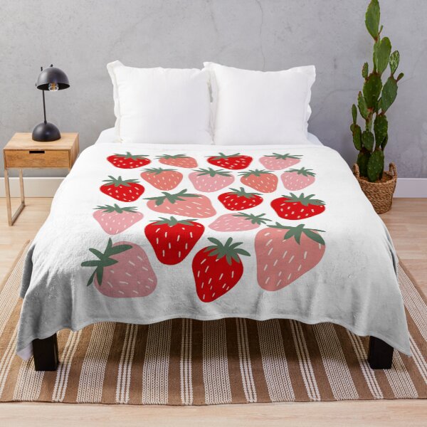 Item preview, Strawberry Aesthetic – Cute Red and Pink Berry Pattern designed and sold by JoelFox165.