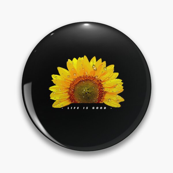 Item preview, Life Is Funny Really Good Sunflower Graphic Art designed and sold by Dressed For  Duty.