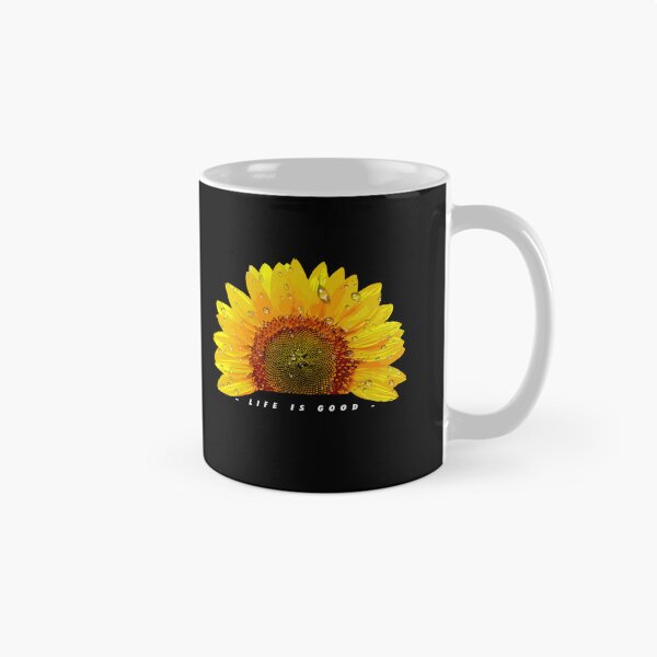 Item preview, Life Is Funny Really Good Sunflower Graphic Art designed and sold by Dressed For  Duty.