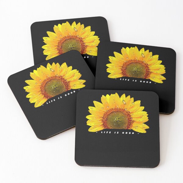 Item preview, Life Is Funny Really Good Sunflower Graphic Art designed and sold by Dressed For  Duty.