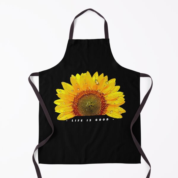 Item preview, Life Is Funny Really Good Sunflower Graphic Art designed and sold by Dressed For Duty.