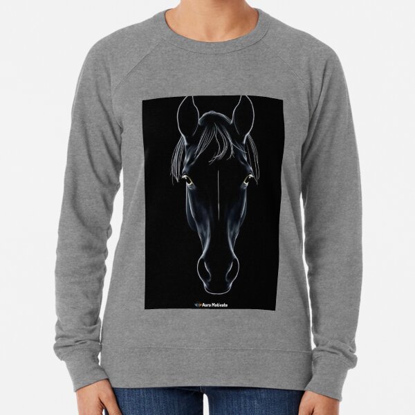 Item preview, Cinematic Horse Head Line Art designed and sold by AuraMotivate.