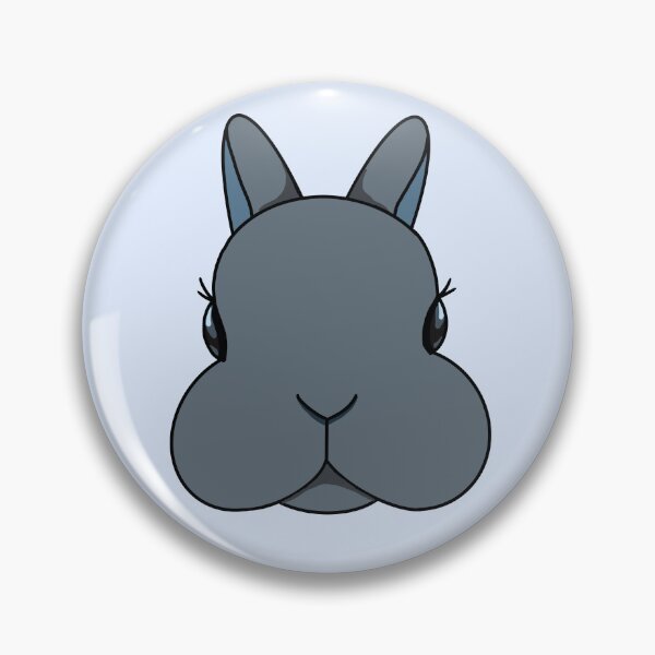 Item preview, Gray blue Netherland dwarf bunny designed and sold by tayaan.