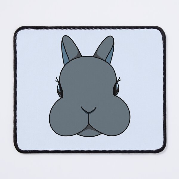 Item preview, Gray blue Netherland dwarf bunny designed and sold by tayaan.