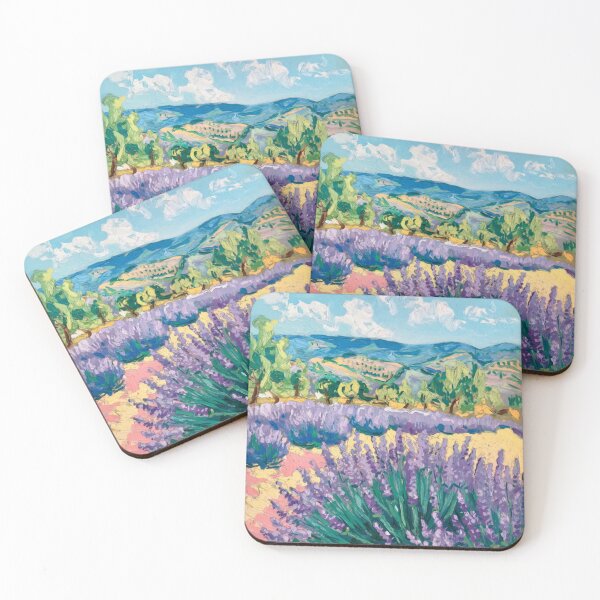 Item preview, Provence Landscape Painting : Post-Impressionist Countryside Art designed and sold by CARRAANN.
