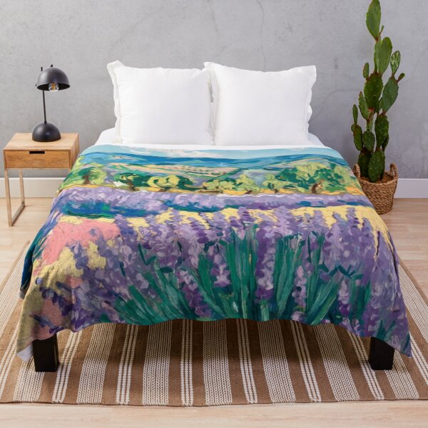 Item preview, Provence Landscape Painting : Post-Impressionist Countryside Art designed and sold by CARRAANN.