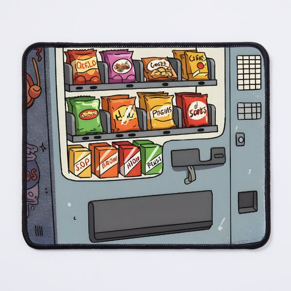 Item preview, Graffiti Snack Vending Machine: Illustrated Design designed and sold by Brendan Arthur Ring.