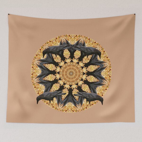 Item preview, Crow Feathers in Dry Grass designed and sold by kristalcurt.