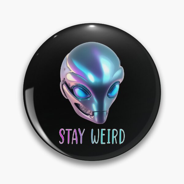 Item preview, Stay weird Alien helmet designed and sold by ArtDesign-ZA.