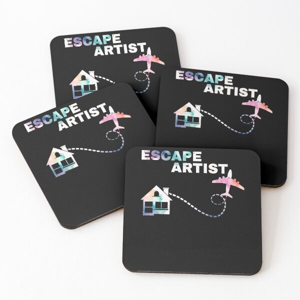 Item preview, Escape Artist Funny Graphic Art House And Plane designed and sold by Dressed For  Duty.