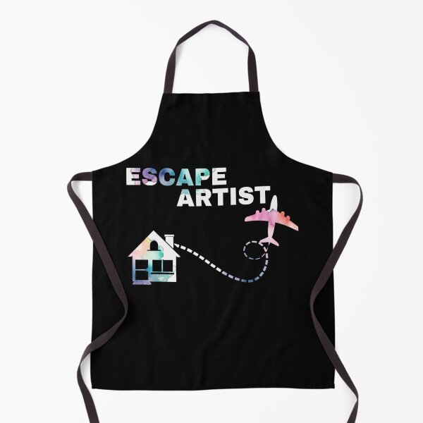 Item preview, Escape Artist Funny Graphic Art House And Plane designed and sold by Dressed For Duty.