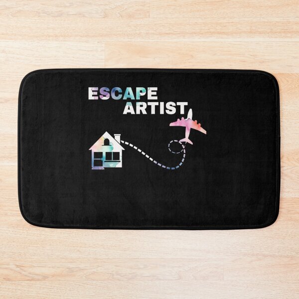 Item preview, Escape Artist Funny Graphic Art House And Plane designed and sold by Dressed For  Duty.