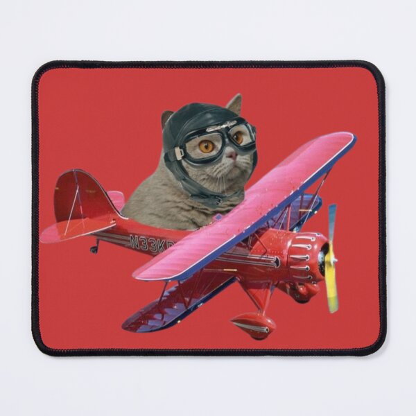 Item preview, Cat Airplane pilot, Air traffic Control designed and sold by KCLPrints.