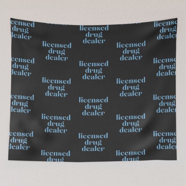 Item preview, Licensed Drug Dealer. v38b, grey blue | @lilsboobthangs designed and sold by lilsboobthangs.