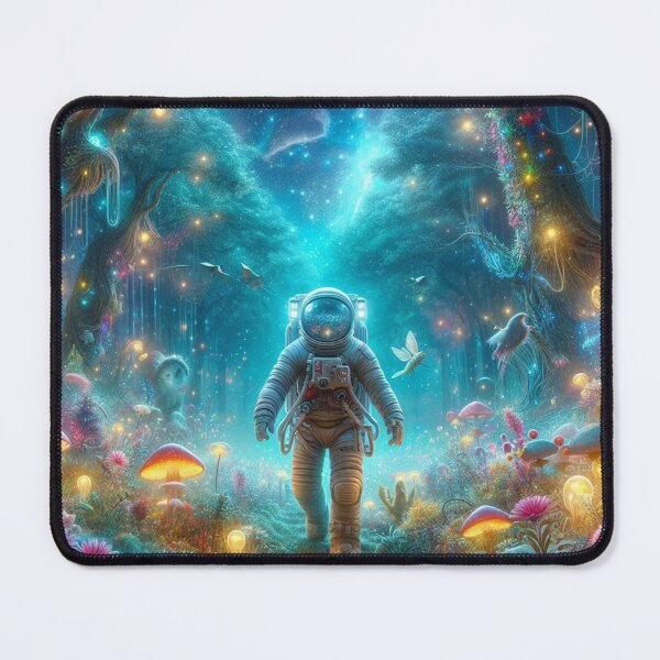 Item preview, Astronaut in an enchanted forest designed and sold by Haru-Design.