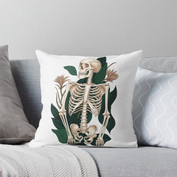 Item preview, Deadly Beautiful Bones Sticker designed and sold by Kmezel.