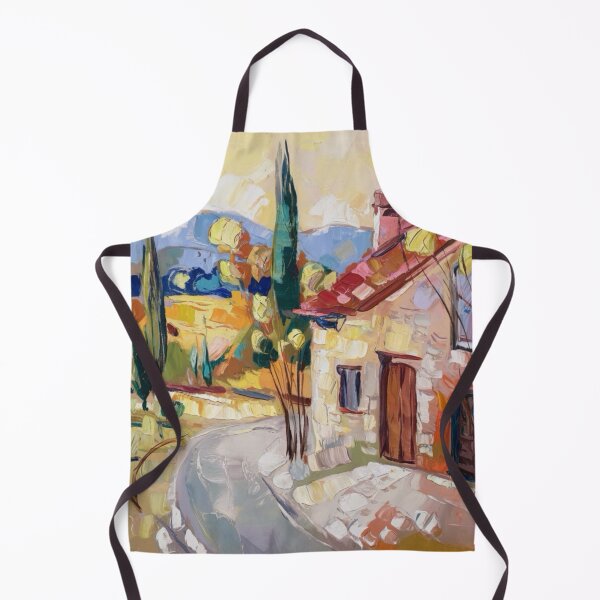 Item preview, French Cobblestone Path – Impressionist Provence Painting designed and sold by CARRAANN.