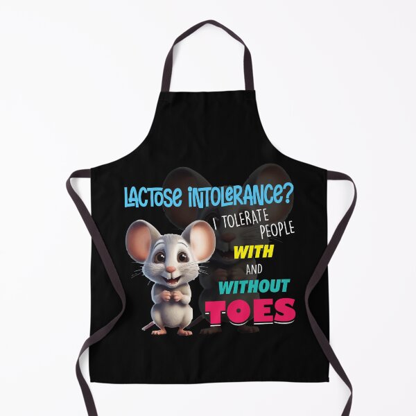 Item preview, Lactose Intolerance Tolerate People With And Without Toes Meme designed and sold by Dressed For Duty.