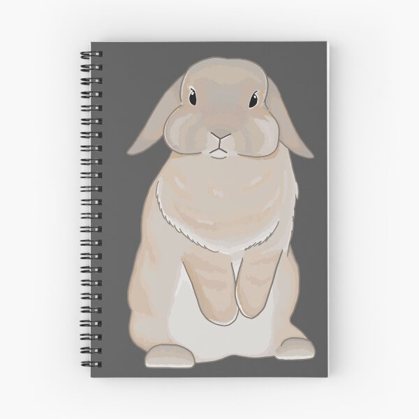 Item preview, Holland Lop Opal Standing Rabbit Illustration designed and sold by tayaan.