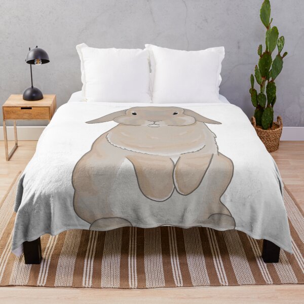 Item preview, Holland Lop Opal Standing Rabbit Illustration designed and sold by tayaan.