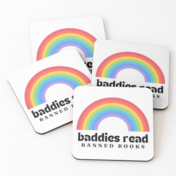 Item preview, Baddies Read Banned Books  designed and sold by PlutonicPrints.