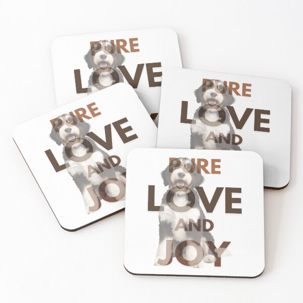Item preview, Pure Love and Joy – Adorable Bernedoodle Design designed and sold by Fredster1966.