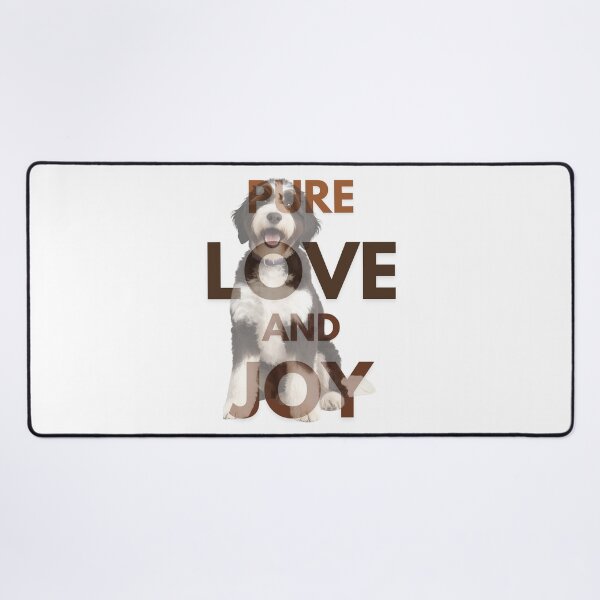 Item preview, Pure Love and Joy – Adorable Bernedoodle Design designed and sold by Fredster1966.