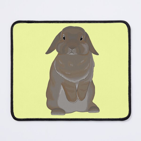 Item preview, Holland Lop Standing Lilac otter colored Rabbit designed and sold by tayaan.
