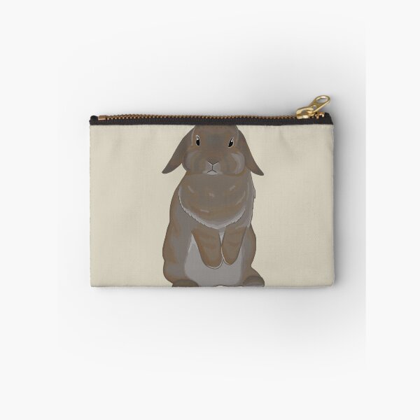 Item preview, Holland Lop Standing Lilac otter colored Rabbit designed and sold by tayaan.