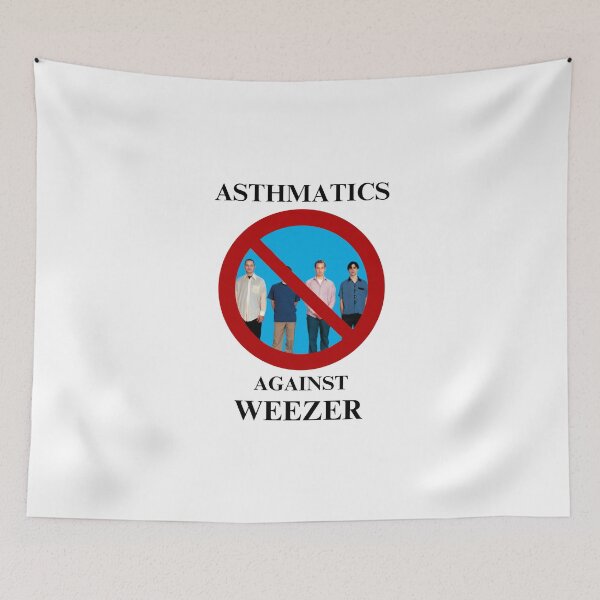 Item preview, Asthmatics Against Weezer designed and sold by crowphia.