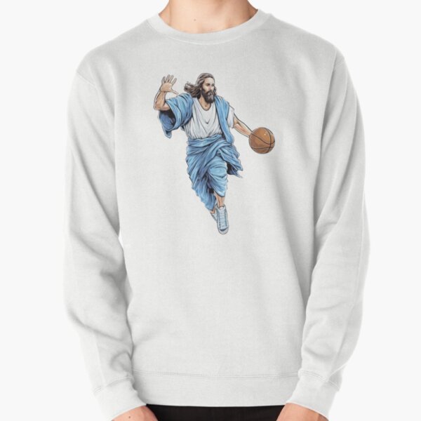 Vista previa del artículo con la obra «Jesús del baloncesto, Jesús de la NBA», diseñado y vendido por KCLPrints.