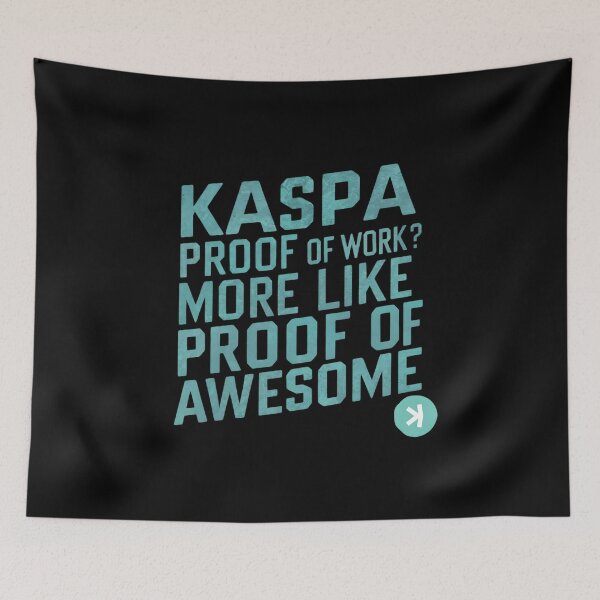 Item preview, Kaspa Pulse The Heartbeat of Blockchain designed and sold by RadDeck.