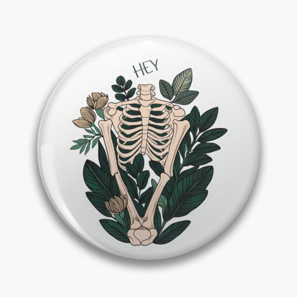 Item preview, Hey Bones and Botany Sticker designed and sold by Kmezel.