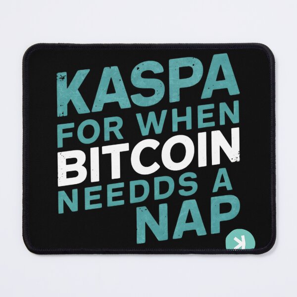 Item preview, Kaspa PulseWave Riding the Blockchain Frequency designed and sold by RadDeck.