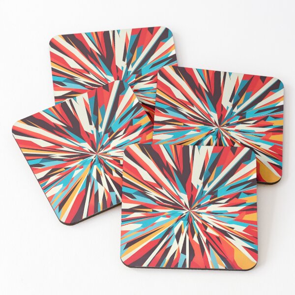 Item preview, Vibrant Abstract Energy Explosion designed and sold by ThreadandThink.
